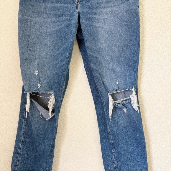 Abercrombie & Fitch The ‘90s Straight Ultra High Rise Jeans Women’s Size 28/6 - Picture 4 of 7